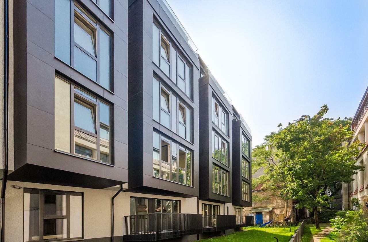 Happy Inn Gold Studio, Self Check-In, Parking In The Underground Garage Vilna Exterior foto