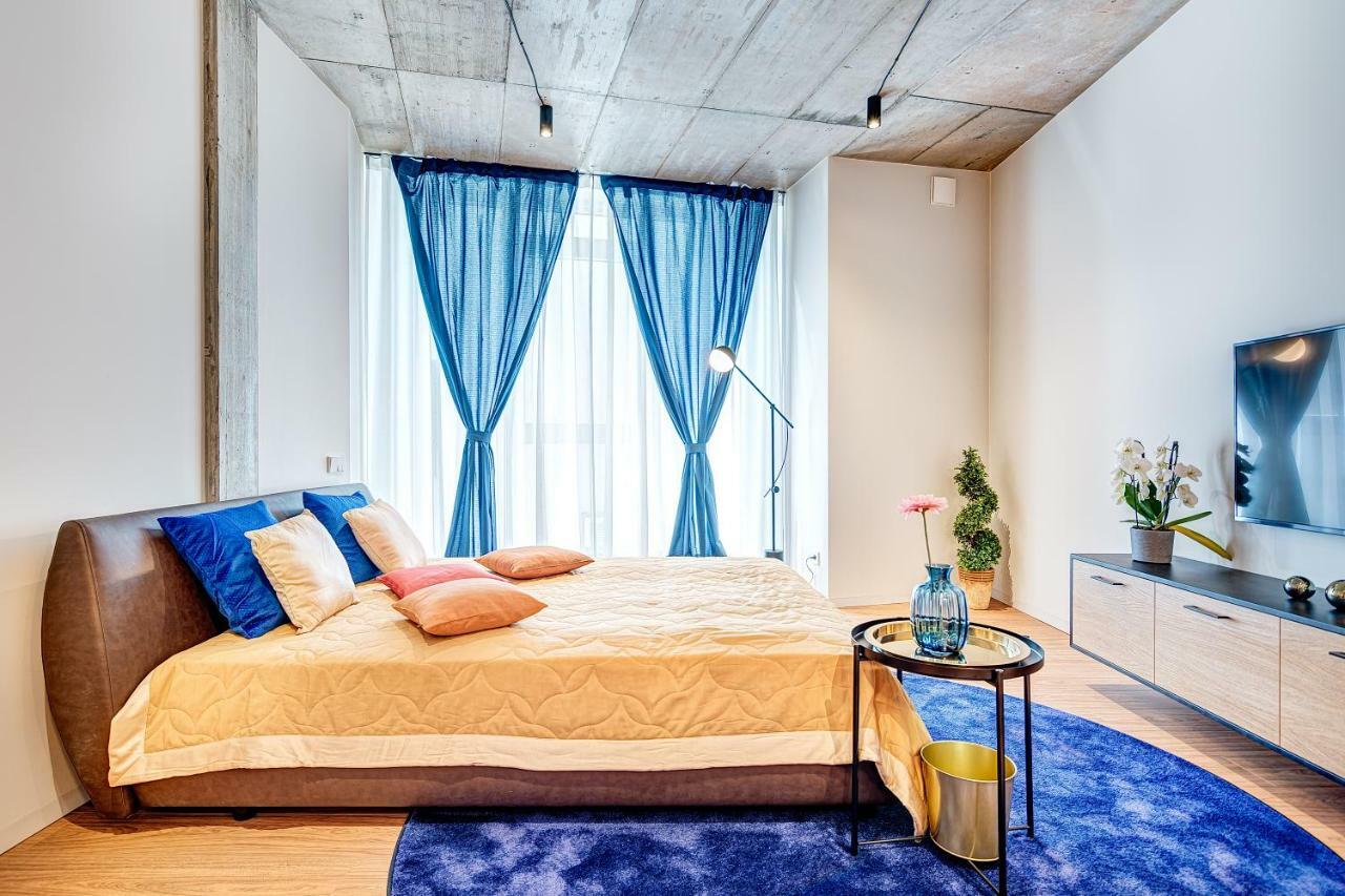 Happy Inn Gold Studio, Self Check-In, Parking In The Underground Garage Vilna Exterior foto