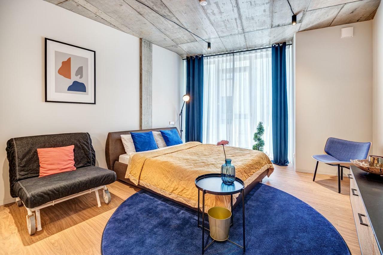 Happy Inn Gold Studio, Self Check-In, Parking In The Underground Garage Vilna Exterior foto