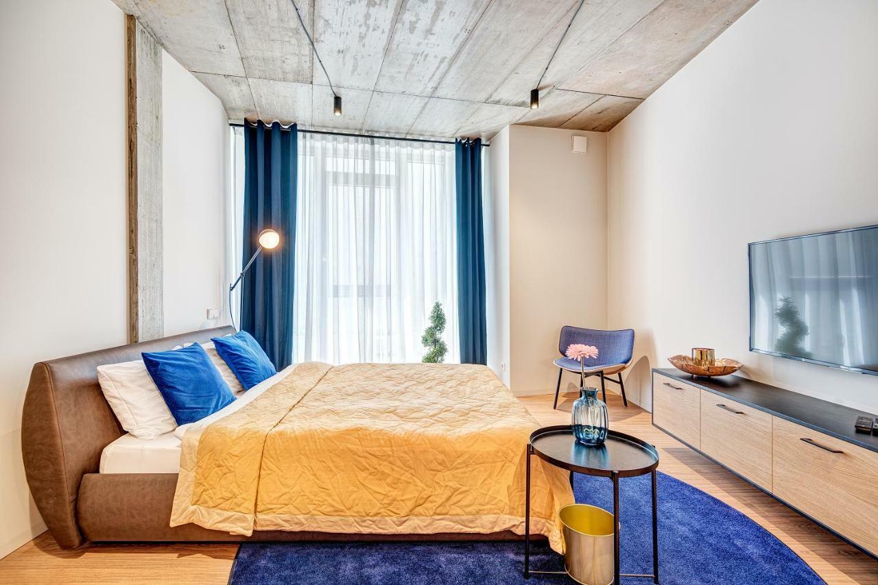 Happy Inn Gold Studio, Self Check-In, Parking In The Underground Garage Vilna Exterior foto